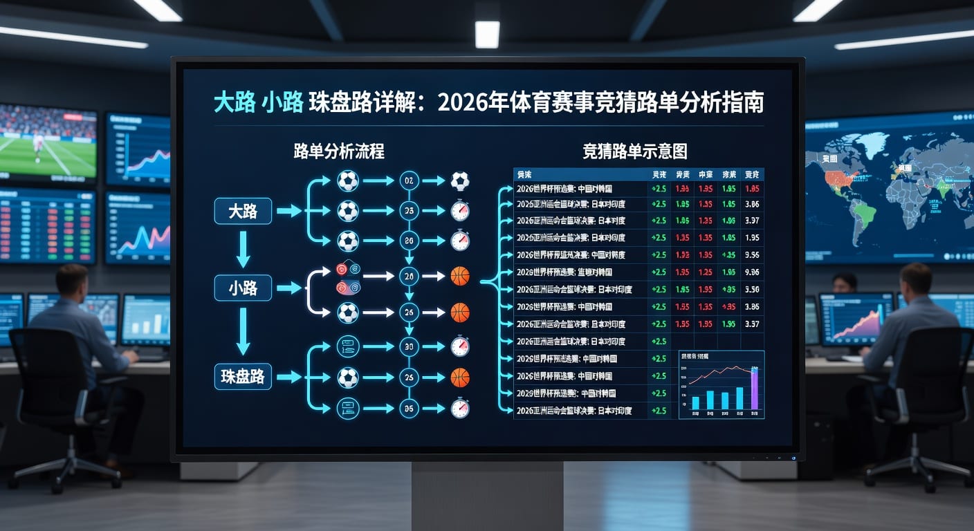 大路小路珠盘路解析：资深玩家实战策略（2026年世界杯投注网）