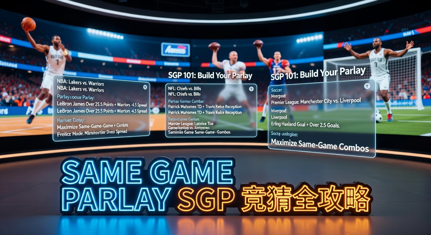 Same Game Parlay (SGP) 深度解析：玩转体育竞猜新玩法