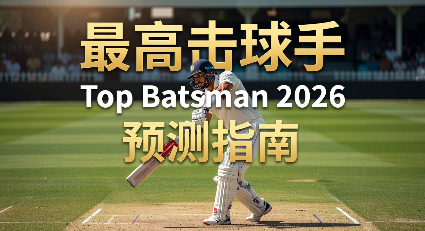 2026年世界杯投注：最高击球手 Top Batsman 关键要素与预测