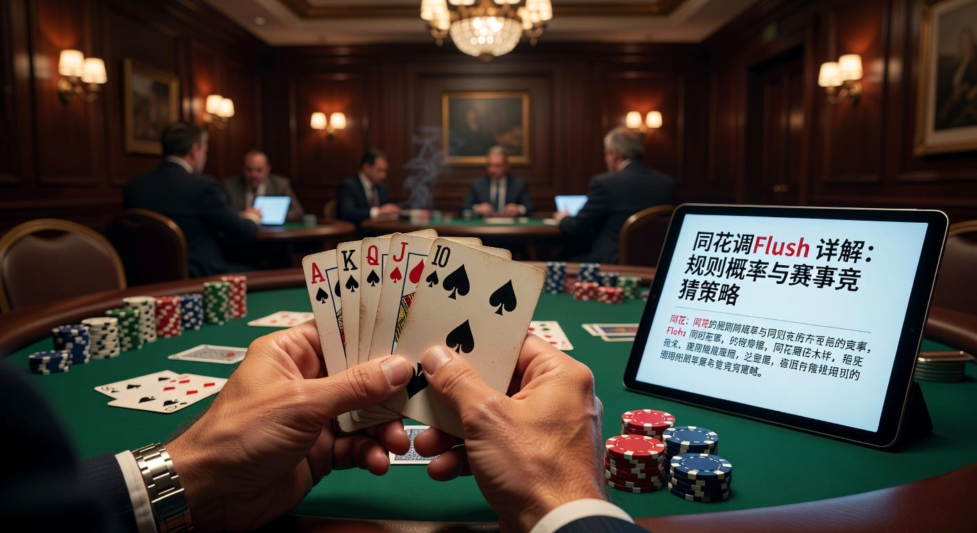 同花 Flush 规则、概率与实战判断