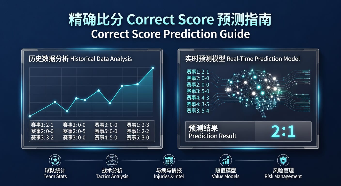 精确比分 correct score｜2026年体育竞猜平台实战分析