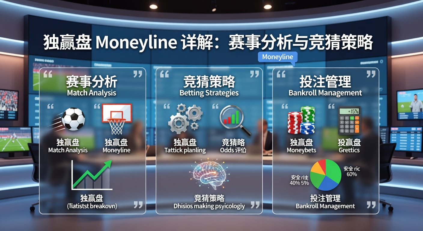 独赢盘 moneyline 实战解读：盘口逻辑与投注技巧