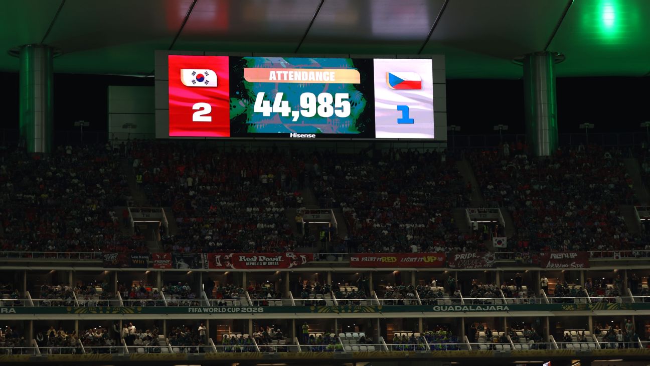 FIFA为44985观众数辩护：韩国战捷克世界杯空座疑云背后的真相